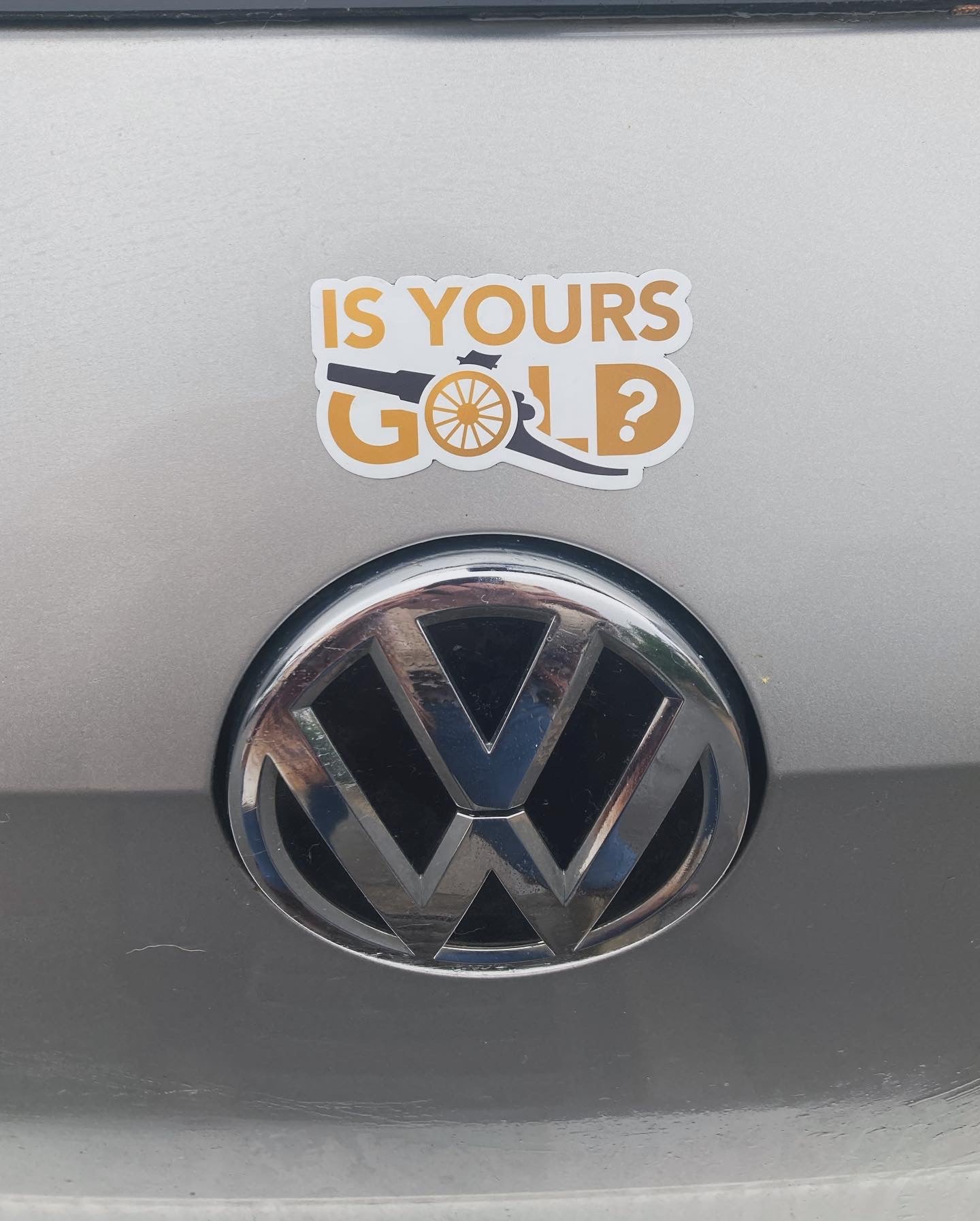 Is Yours Gold - Custom Magnet