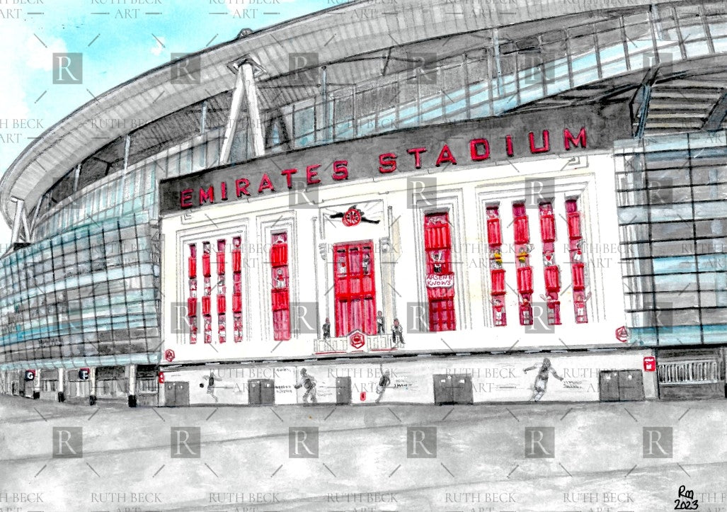 ARSENAL EMIRATES STADIUM HIGHBURY WRAP - PRINT