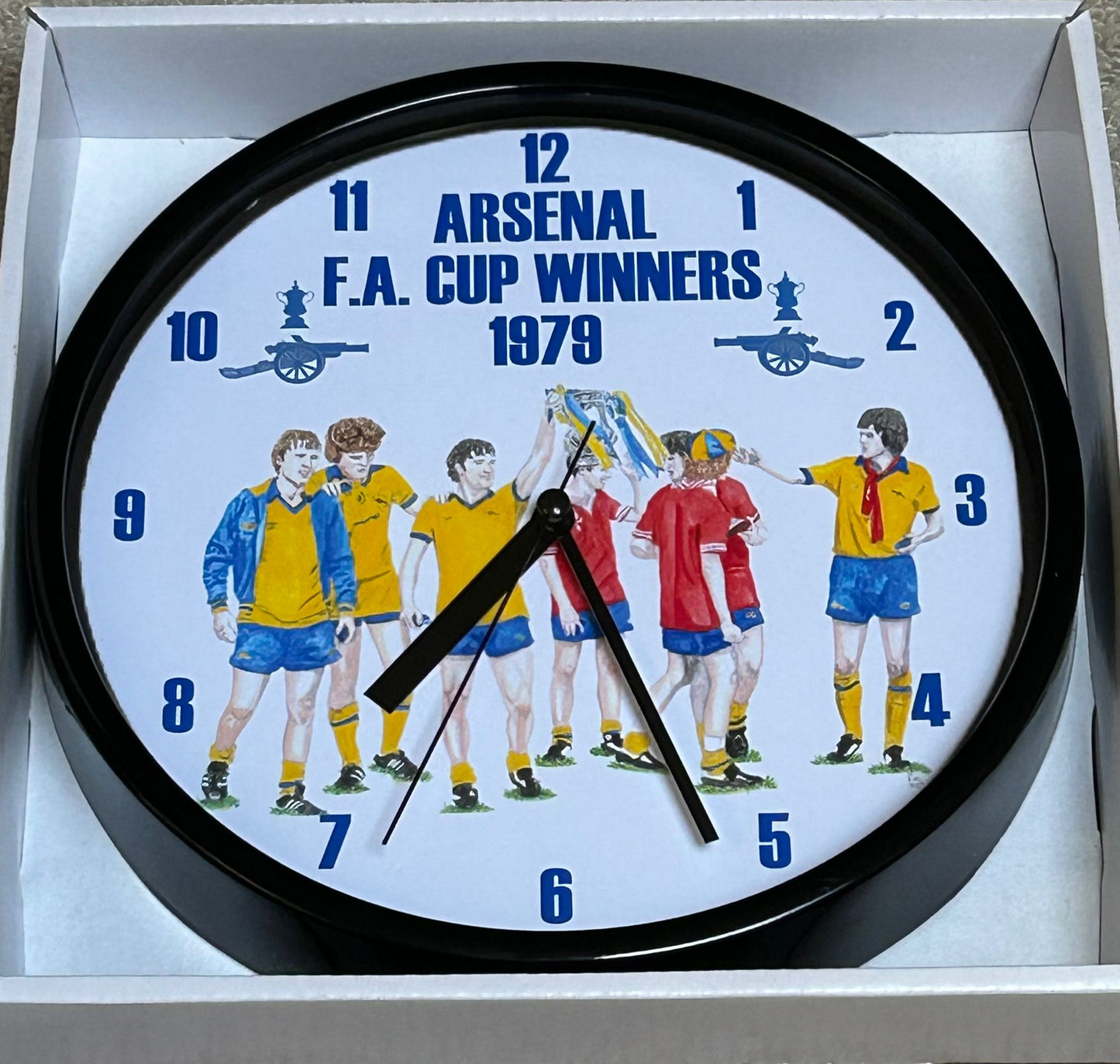 ARSENAL 1979 FA CUP - CLOCK