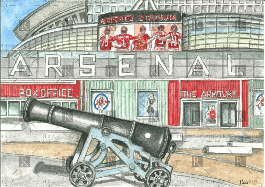 ARSENAL EMIRATES STADIUM - PRINT