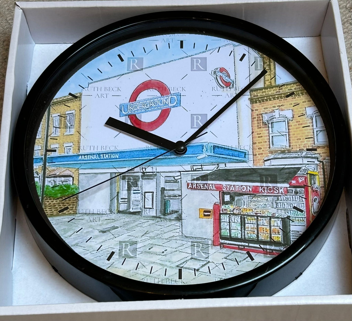 ARSENAL TUBE STATION - CLOCK