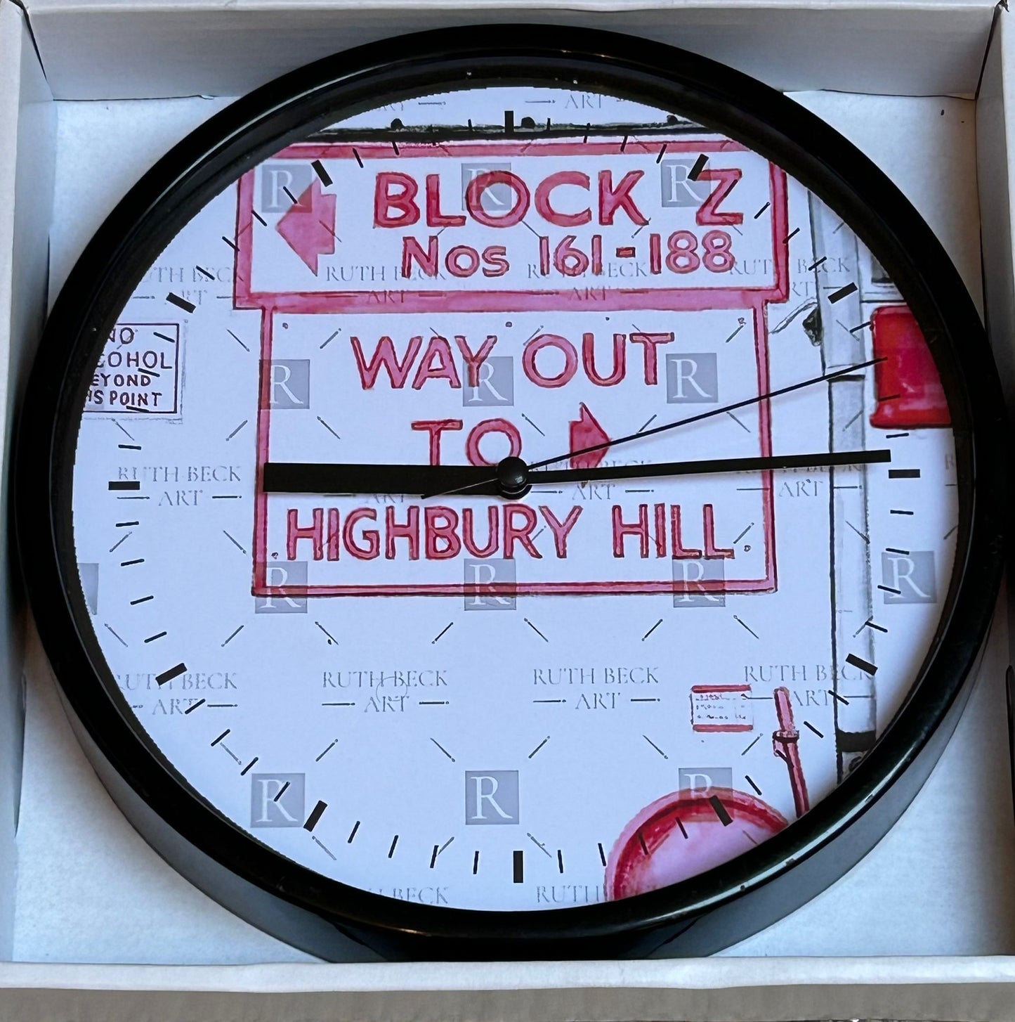 ARSENAL BLOCK Z HIGHBURY - CLOCK