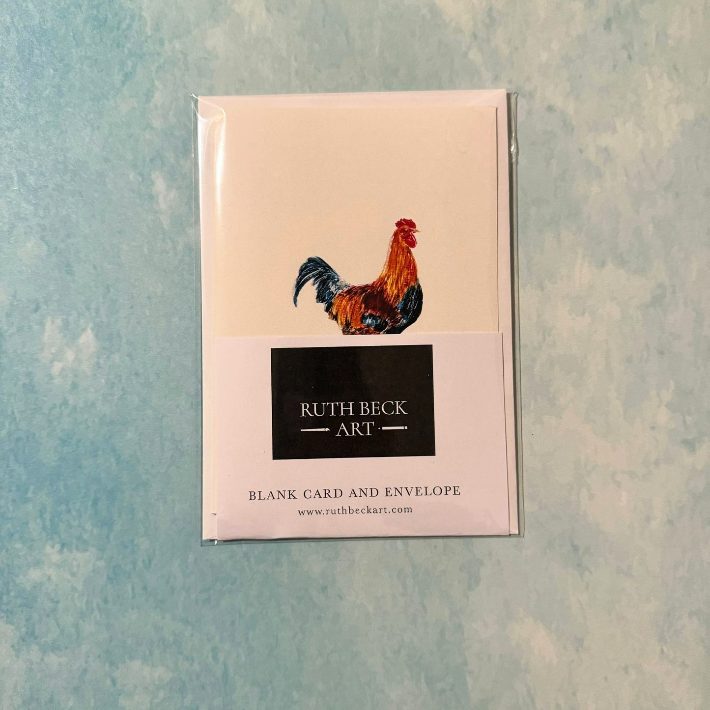 Cockerel / A6 Blank Card & Envelope