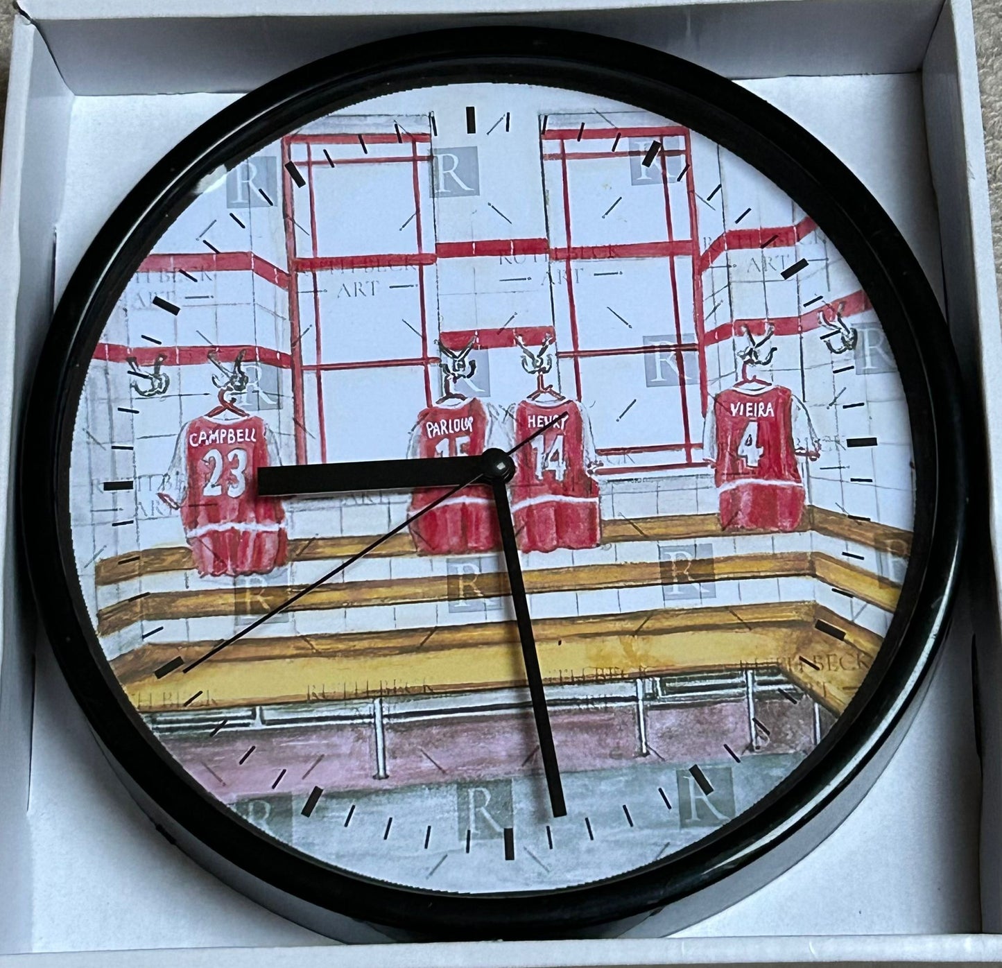 ARSENAL DRESSING ROOM - HIGHBURY - CLOCK