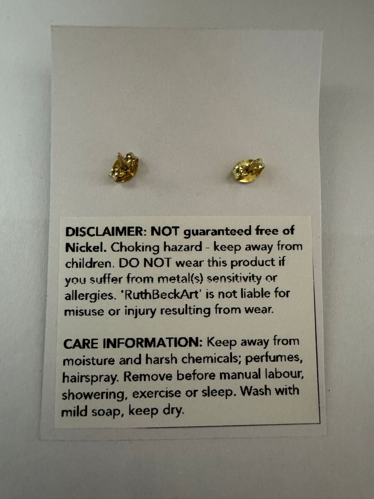 FOOTBALL THEMED HAND CRAFTED EARRINGS - ASSORTED DESIGNS