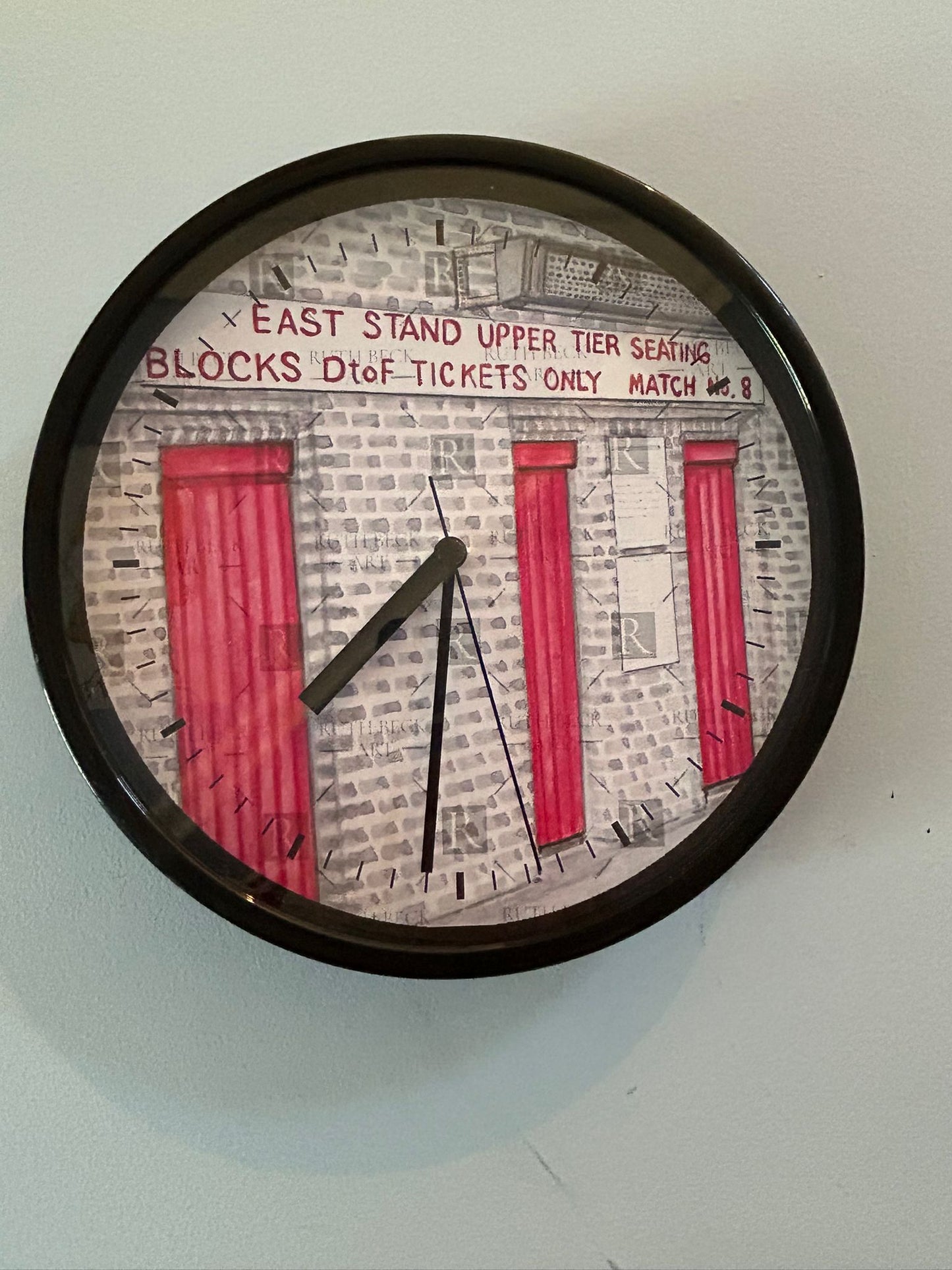 ARSENAL EAST STAND TURNSTILES HIGHBURY - CLOCK