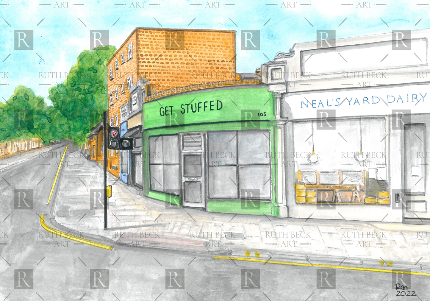 GET STUFFED - ESSEX ROAD - PRINT