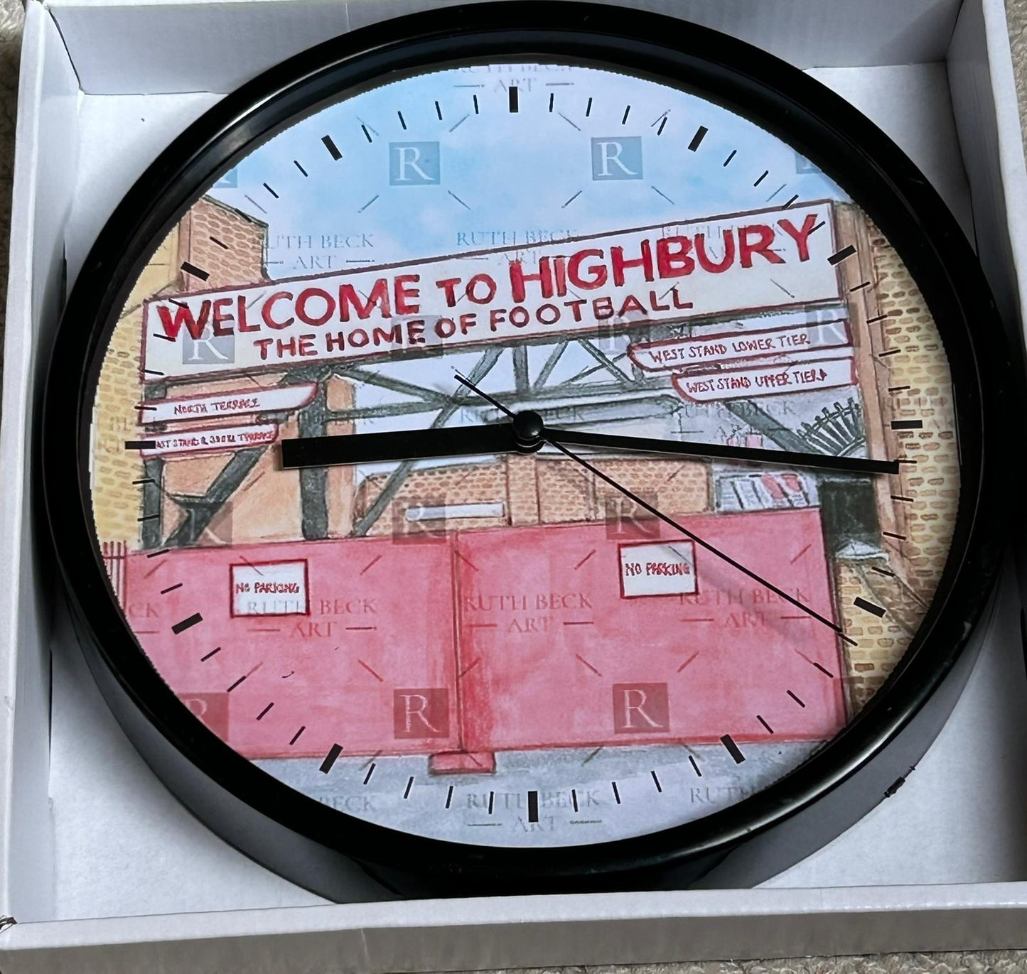 ARSENAL ' WELCOME TO HIGHBURY' - CLOCK