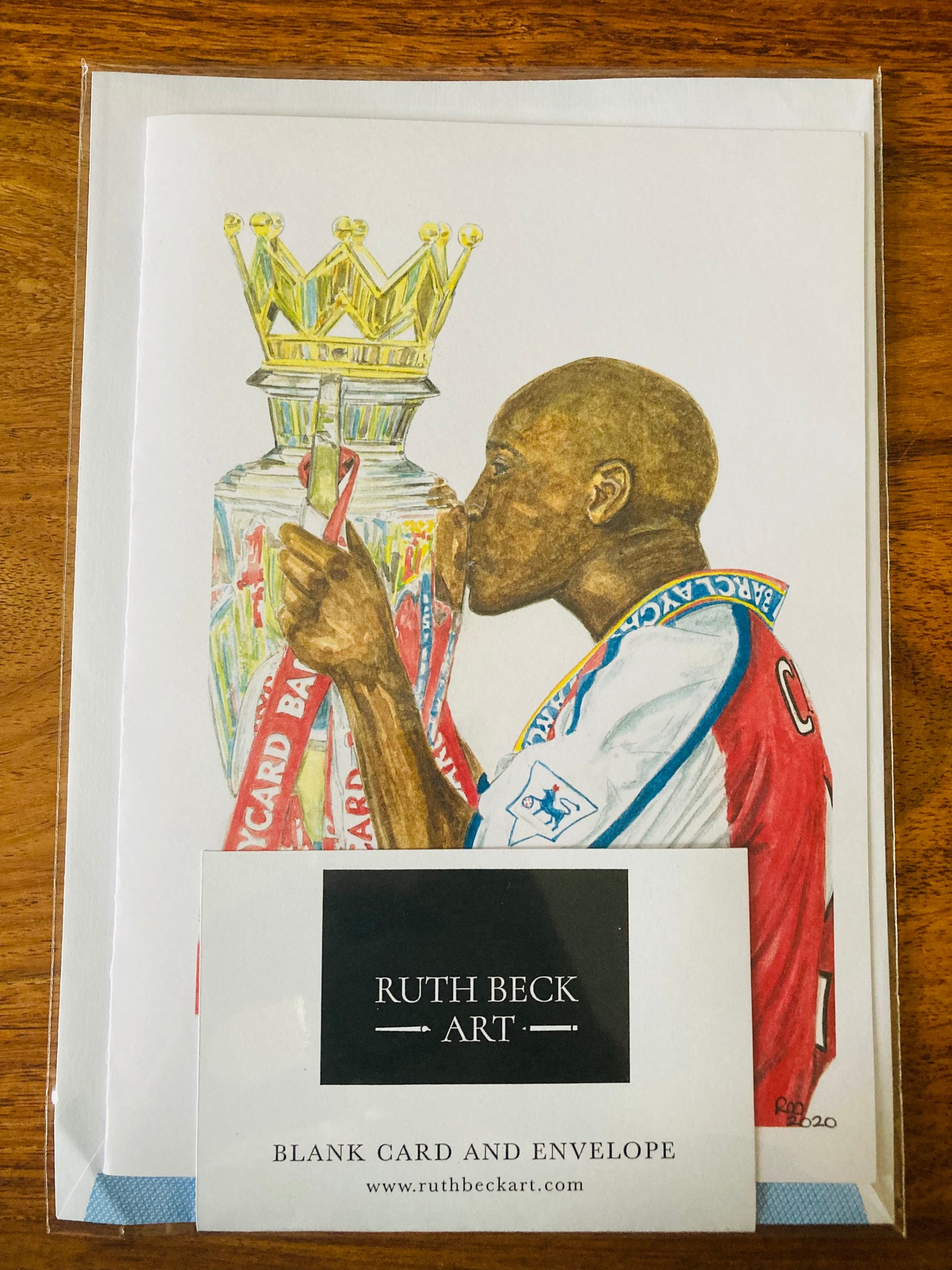 SOL CAMPBELL - A5 Blank card & envelope