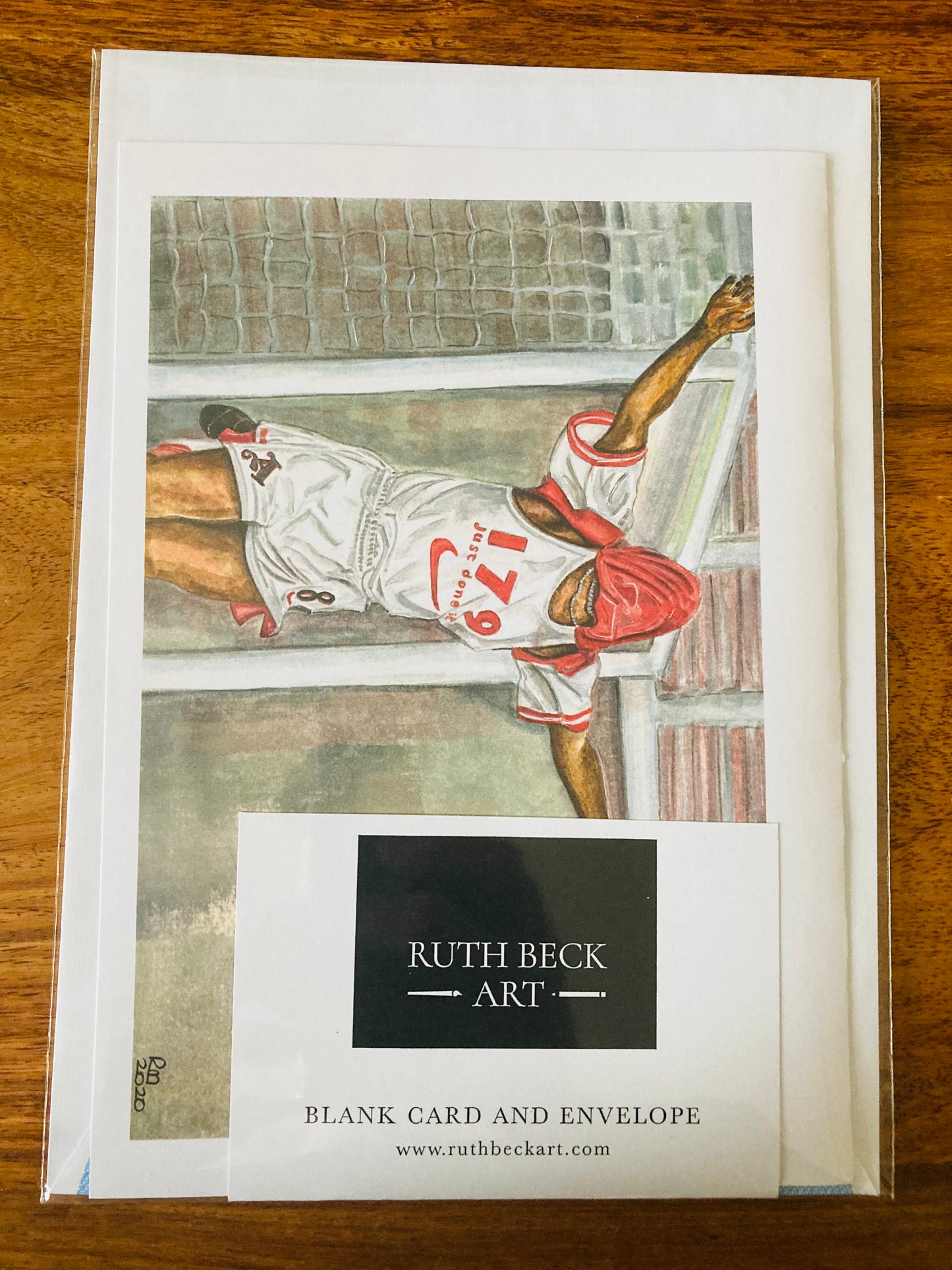 IAN WRIGHT - A5 Blank card & envelope