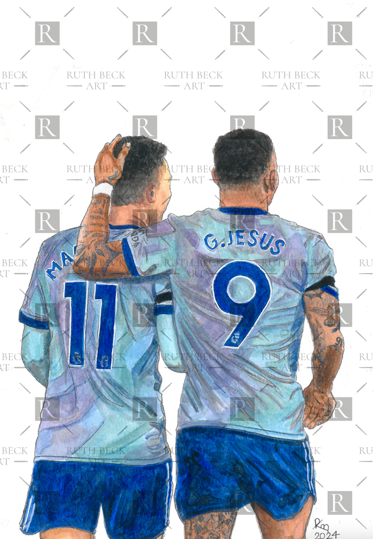 MARTINELLI & JESUS - ARSENAL