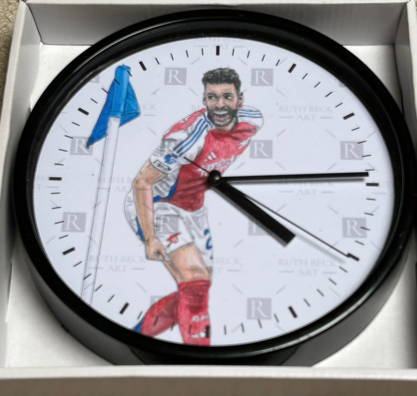 MERINO CELEBRATION FLAG - CLOCK