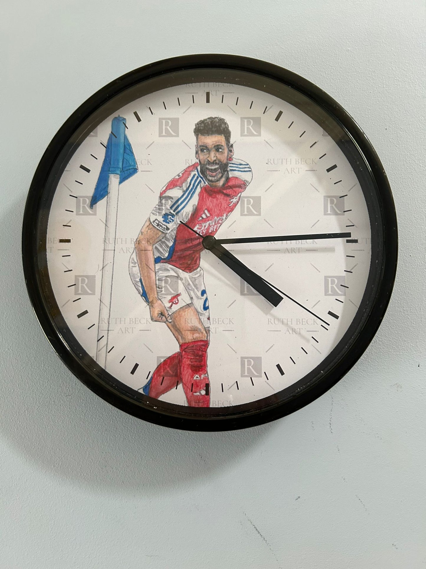 MERINO CELEBRATION FLAG - CLOCK