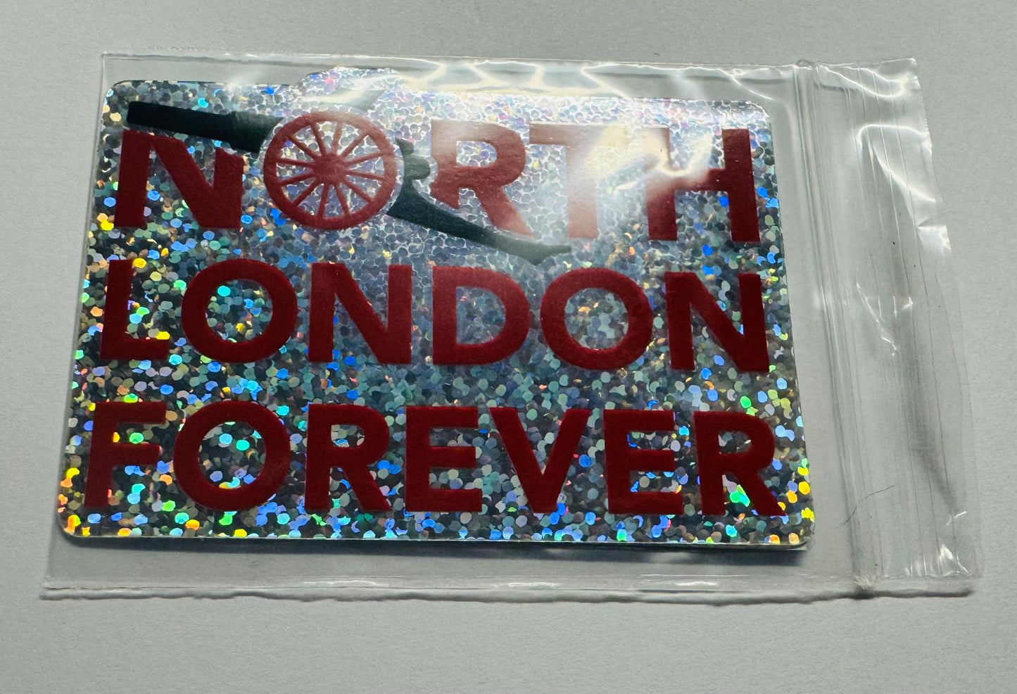 North London Forever - Glitter Vinyl Sticker