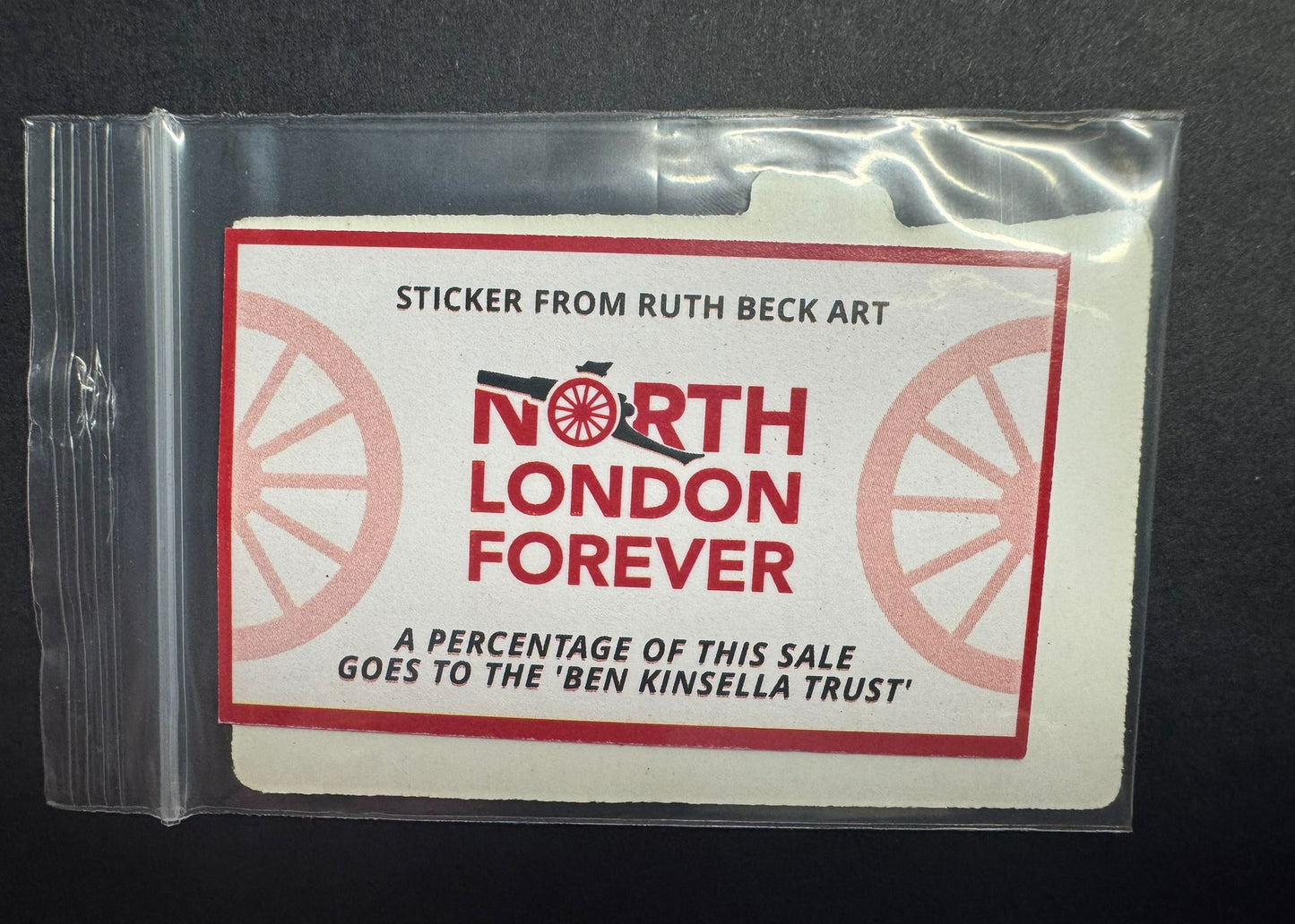 North London Forever - Holographic Sticker