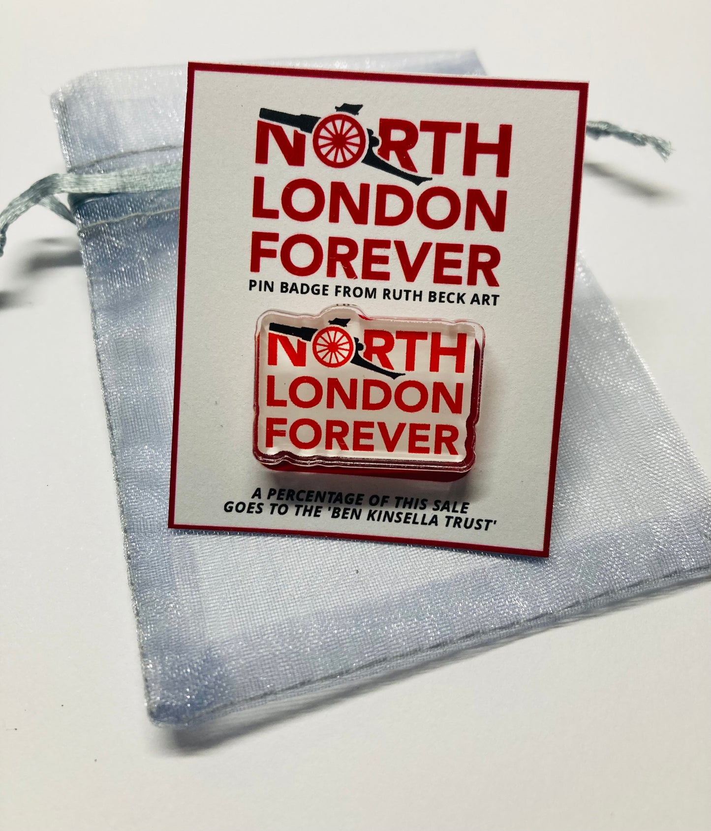 North London Forever - Custom Pin Badge