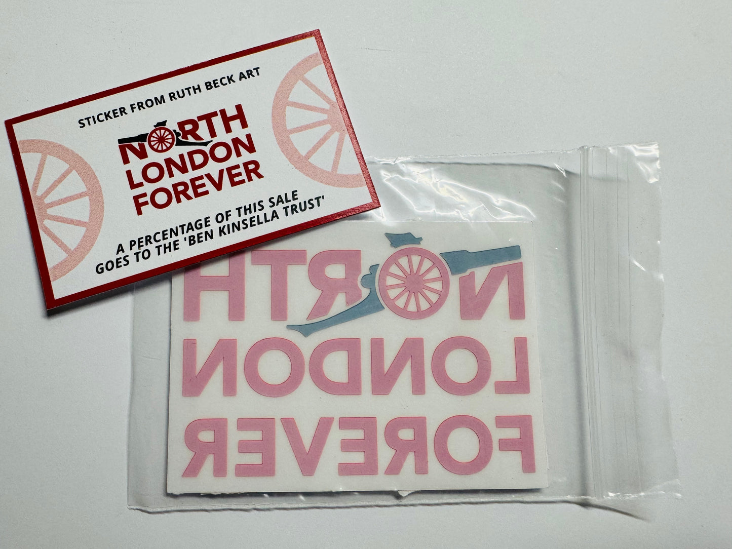 North London Forever - Small Window Sticker