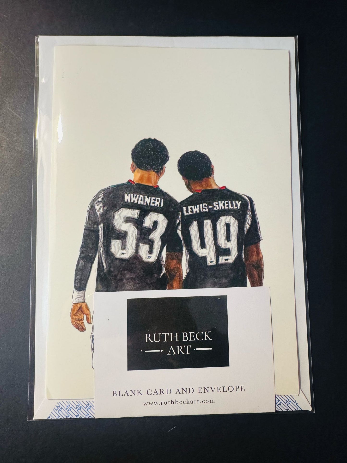 NWANERI & LEWIS SKELLY - A5 Blank card & envelope