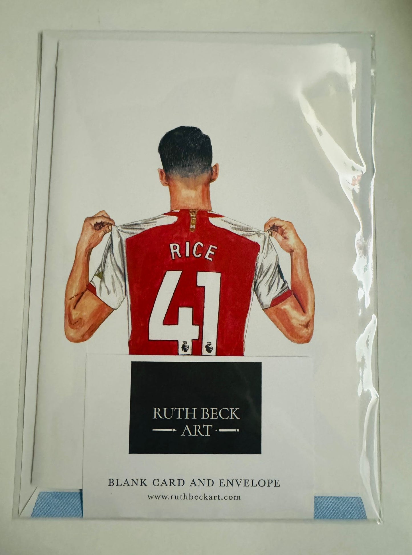 DECLAN RICE - A5 Blank card & envelope