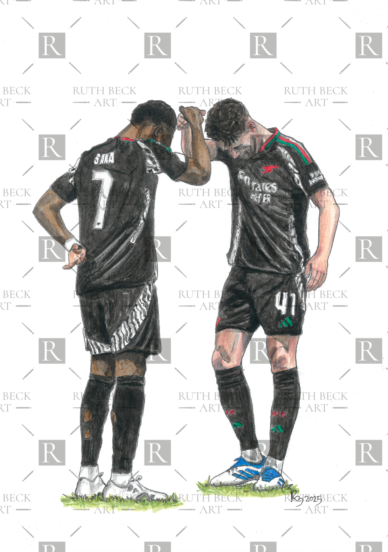 DECLAN RICE & BUKAYO SAKA CHAMPIONS LEAGUE