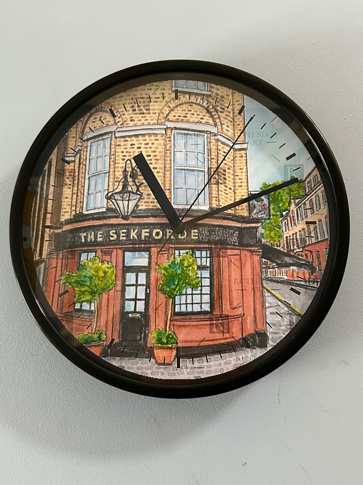 SEKFORDE PUB - CLOCK