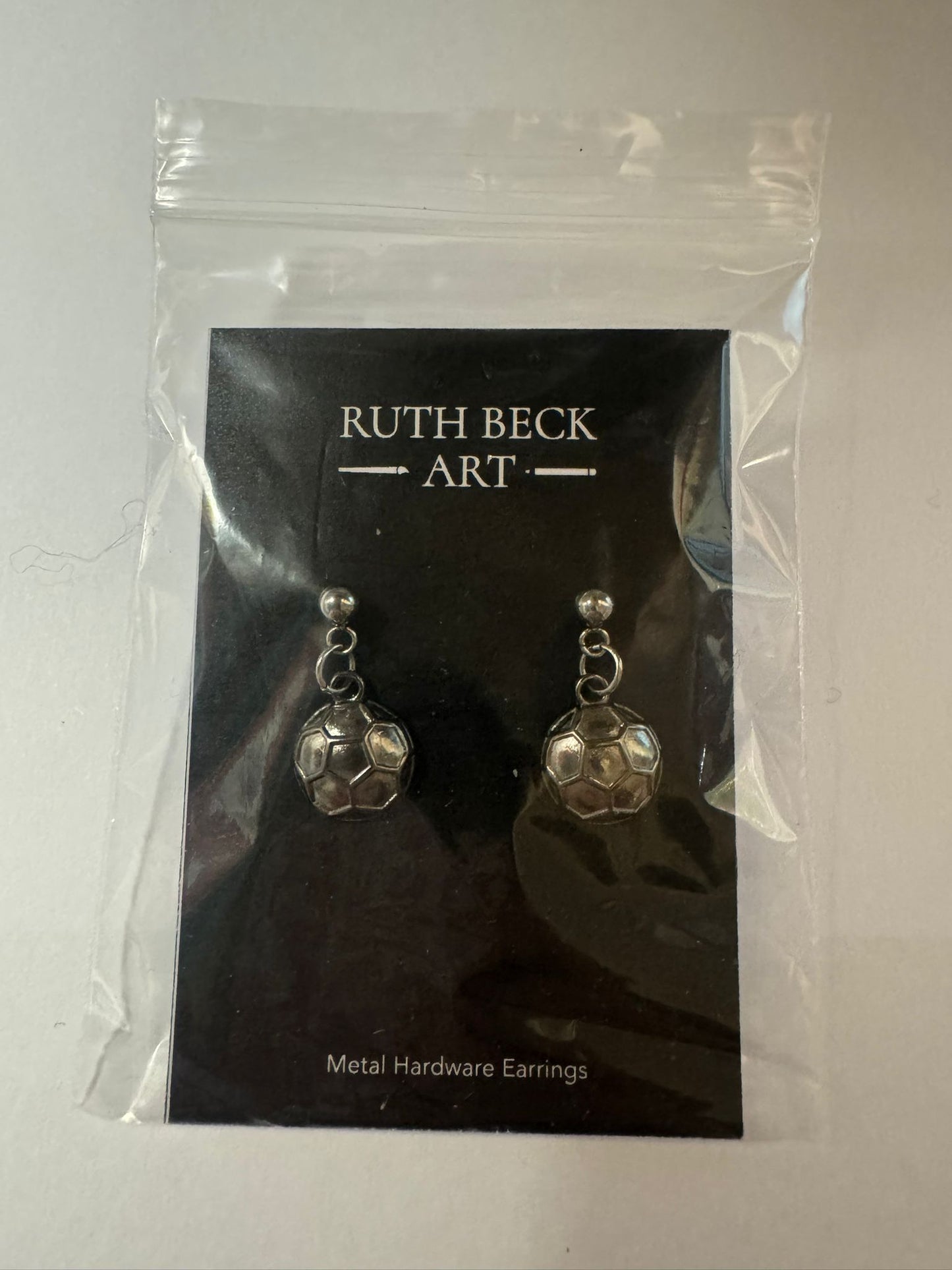 FOOTBALL THEMED HAND CRAFTED EARRINGS - ASSORTED DESIGNS