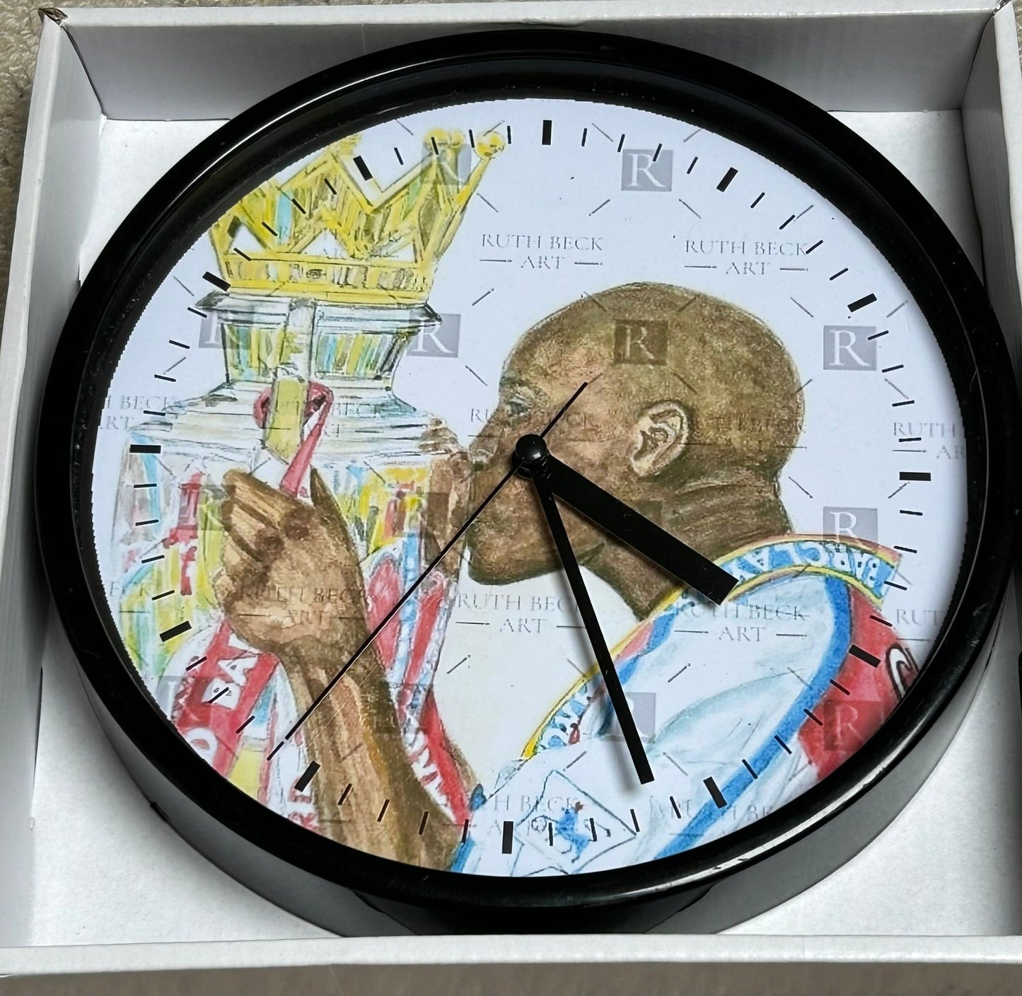 SOL CAMPBELL TROPHY - CLOCK