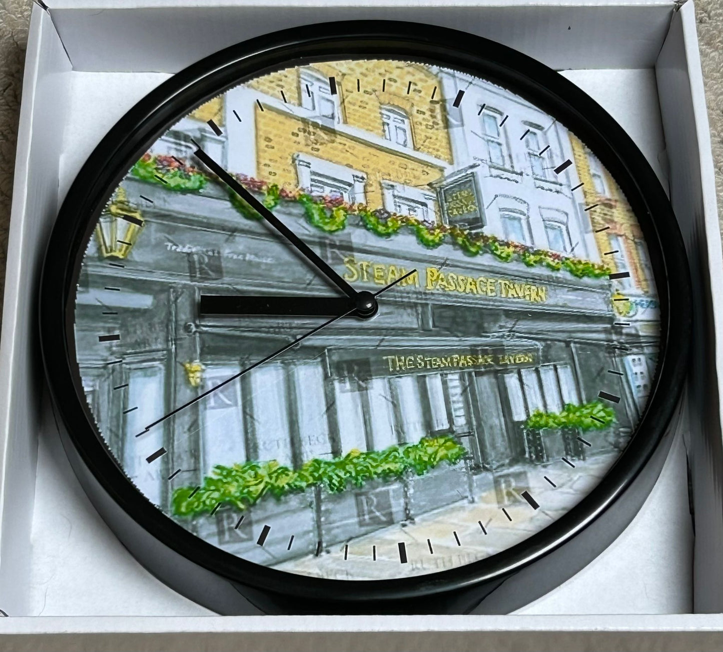 STEAM PASSAGE PUB - CLOCK