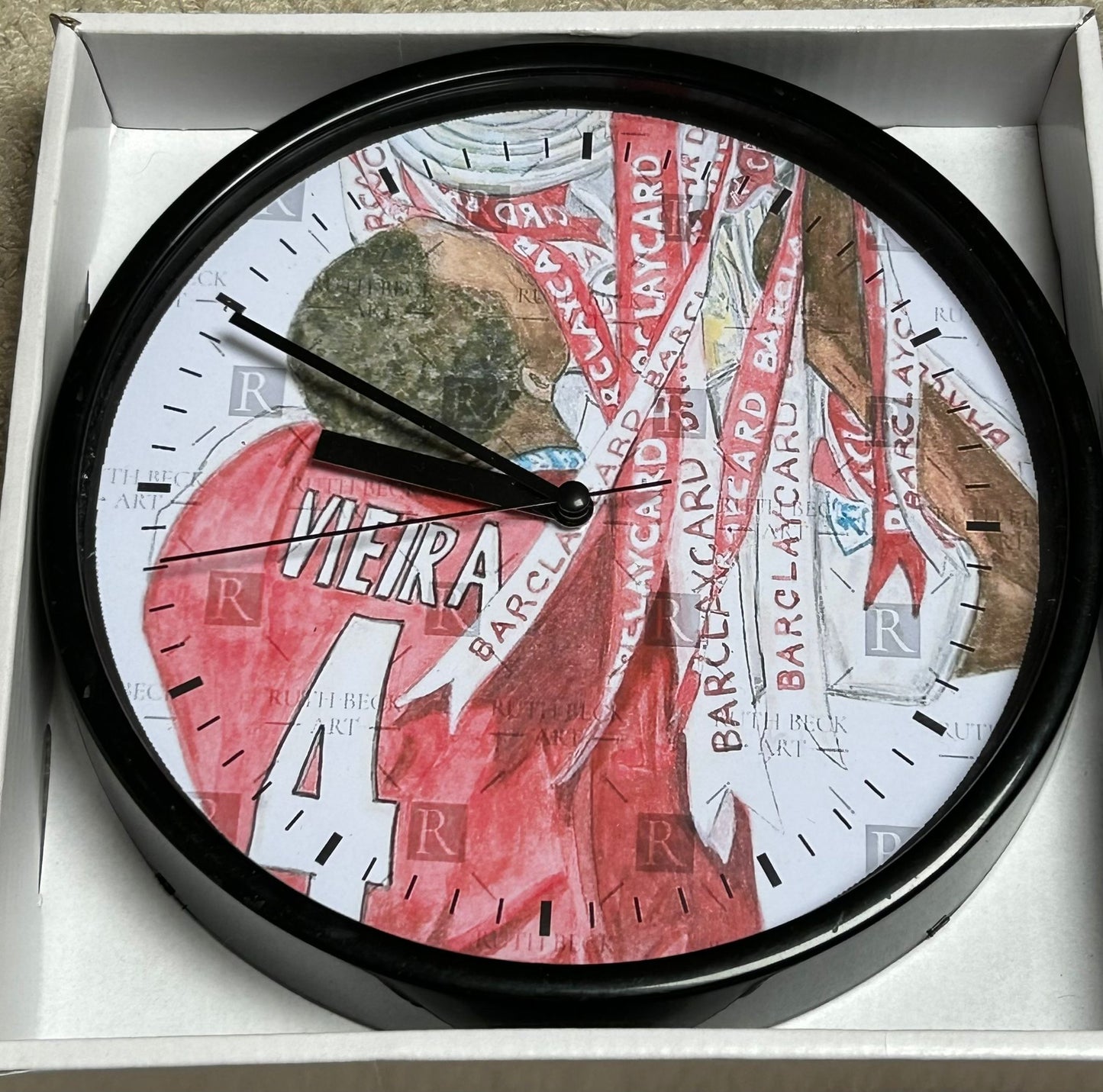 PATRICK VIEIRA TROPHY - CLOCK