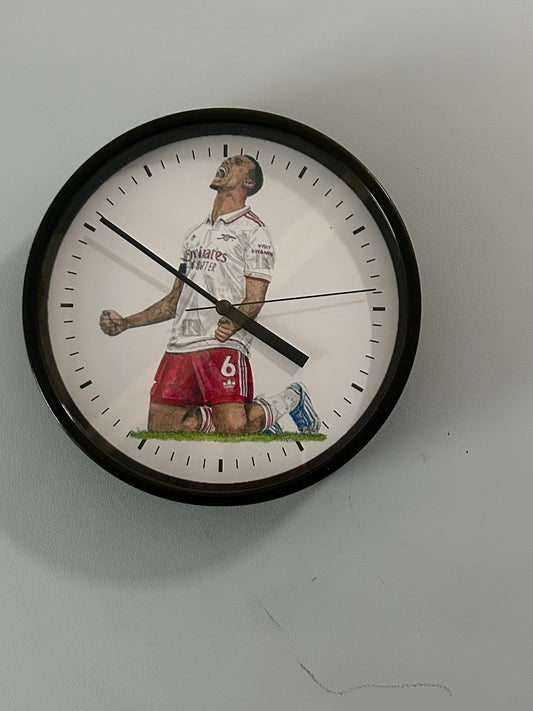 GABRIEL MAGALHAES- ARSENAL - CLOCK
