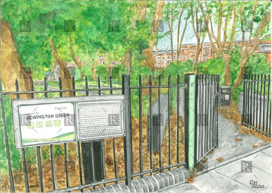 NEWINGTON GREEN - PRINT