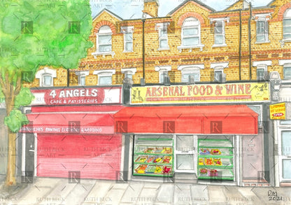 GILLESPIE ROAD SHOPS - PRINT