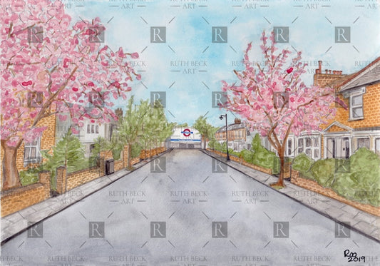 HIGHBURY HILL - PRINT