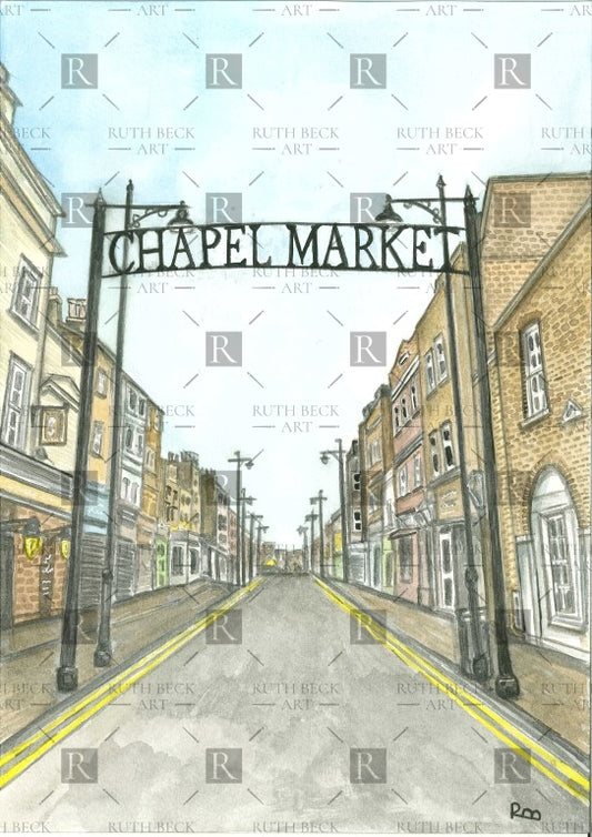 CHAPEL MARKET SIGN - PRINT