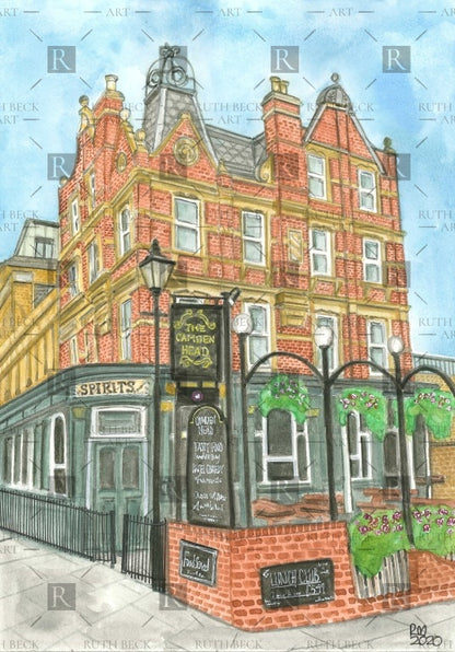 CAMDEN HEAD PUB - PRINT
