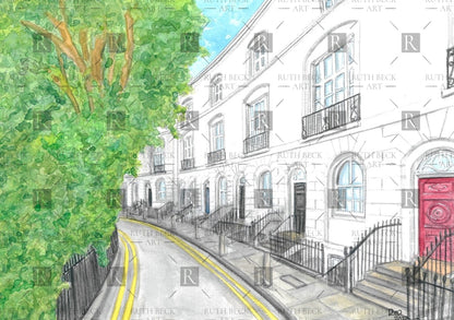 ANNETTE CRESCENT, ESSEX ROAD - PRINT