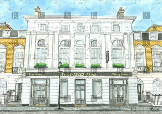 DRAPERS ARMS PUB - PRINT