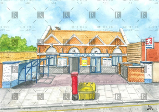DRAYTON PARK STATION - PRINT