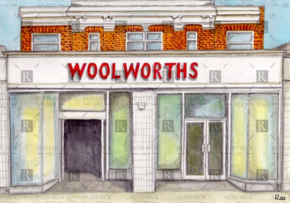 WOOLWORTHS - CHAPEL MARKET - PRINT