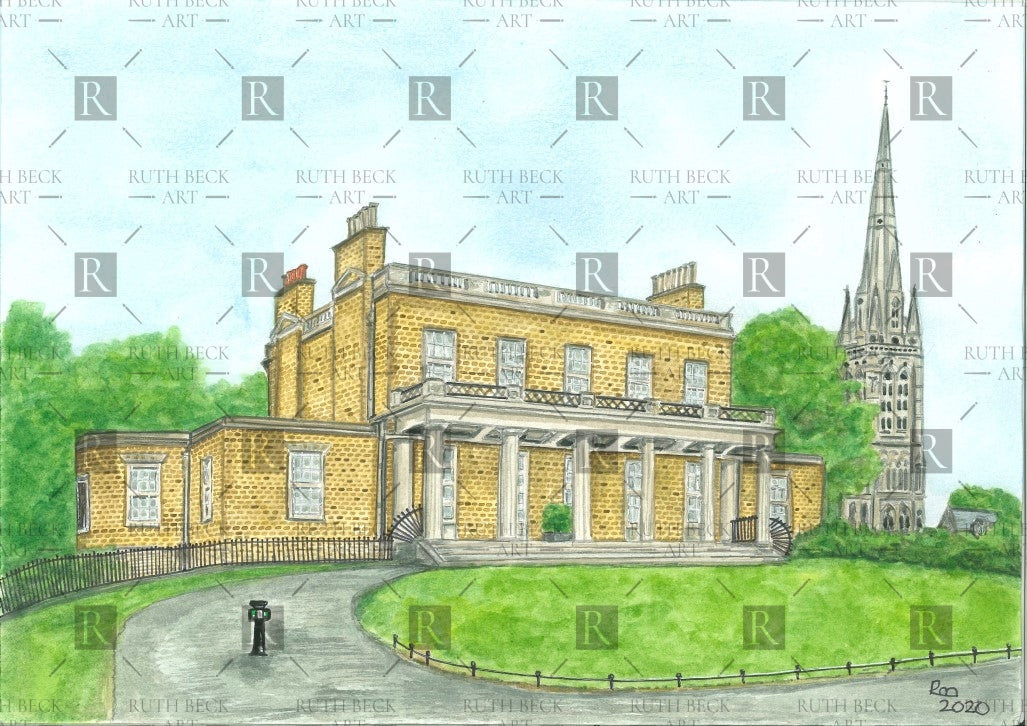 CLISSOLD PARK CAFE - PRINT