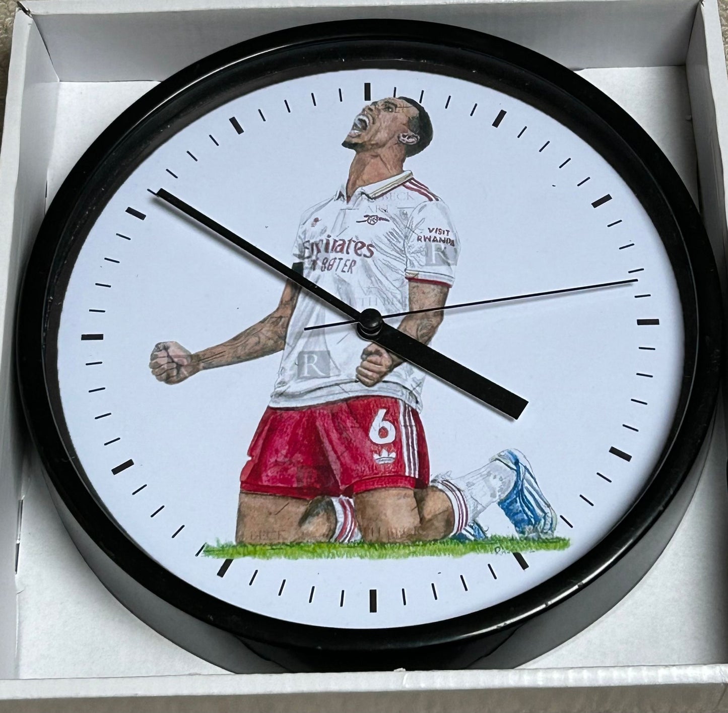 GABRIEL MAGALHAES- ARSENAL - CLOCK