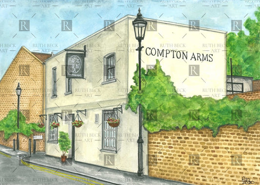 COMPTON ARMS PUB - PRINT