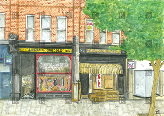 SCHRAM & SCHEDDLE SHOP - PRINT