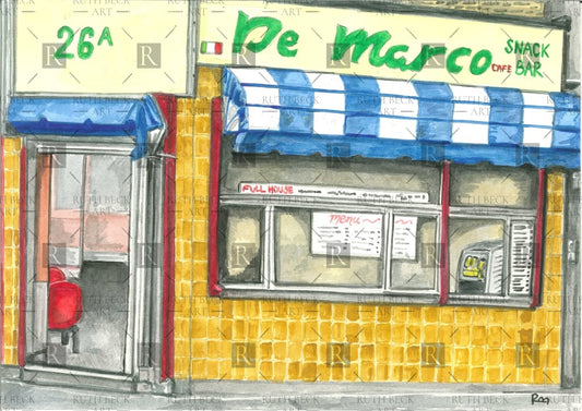 DE MARCO'S ICE CREAM PARLOUR - PRINT