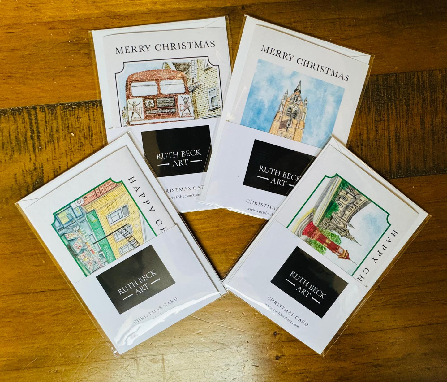 A6 ISLINGTON CHRISTMAS CARDS -  A6 Blank Card with Envelope (Copy)