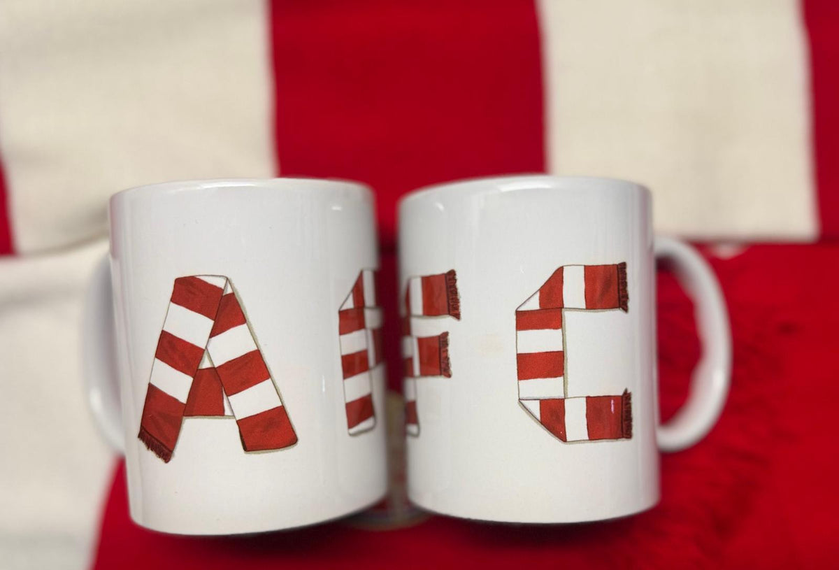 AFC SCARF DESIGN 11oz CERAMIC MUG