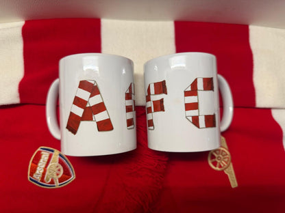 AFC SCARF DESIGN 11oz CERAMIC MUG