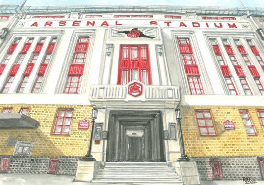 BOOK ILLUSTRATION A IS FOR ARSENAL