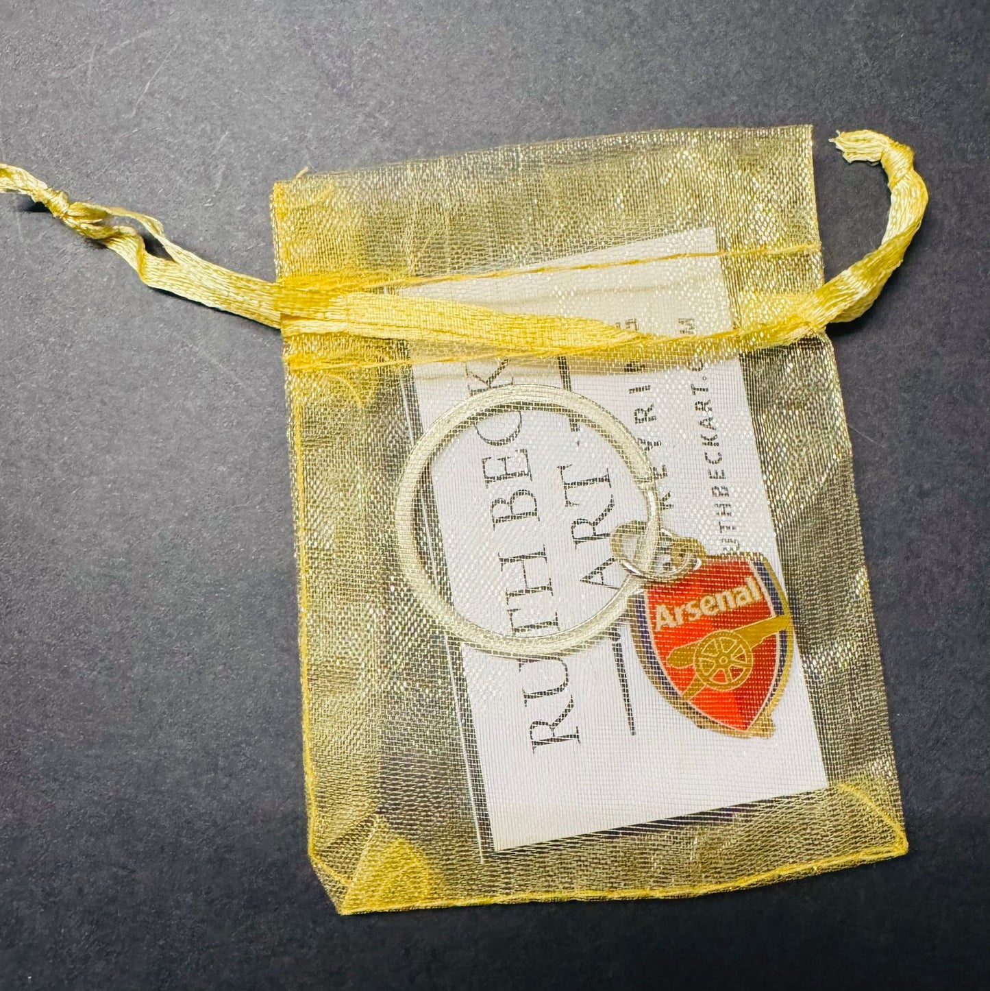 ARSENAL / CREST - METAL KEYRING
