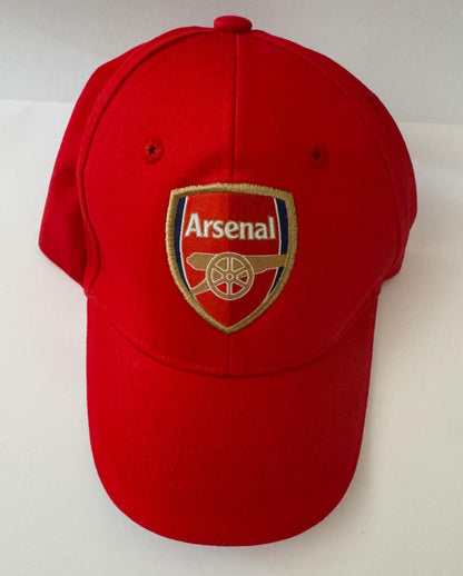 ARSENAL JUNIOR/CHILDS SMALL BASEBALL CAP - RED